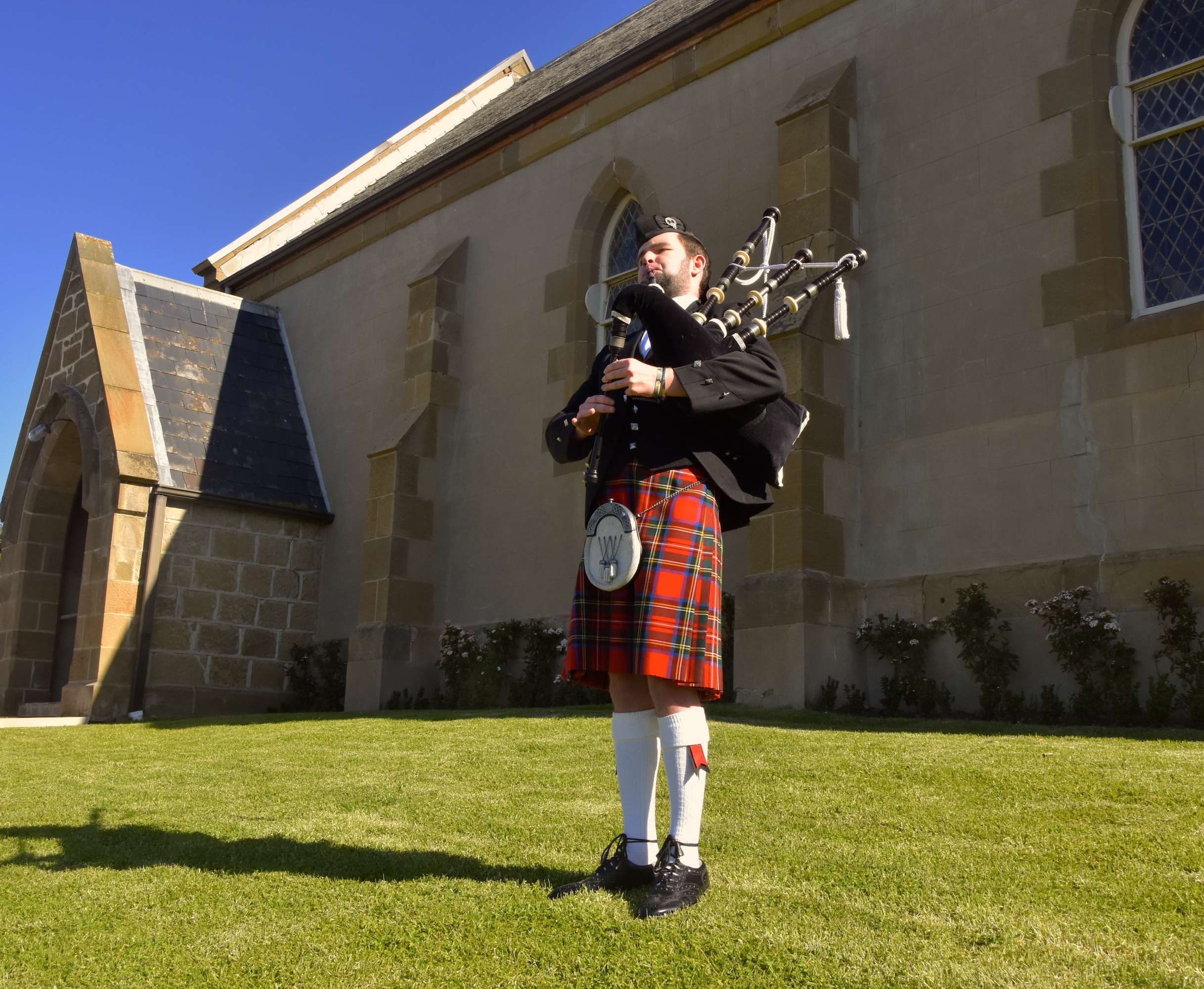 Callum Watson Bagpiper